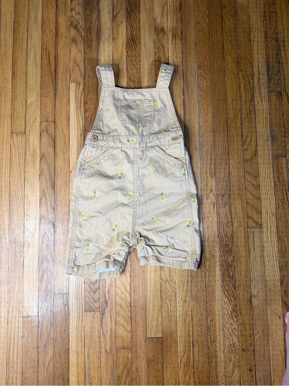 Hanna andersson 3T Banana print shortalls